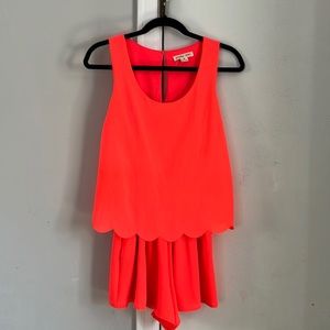 Double Zero brand size m neon romper